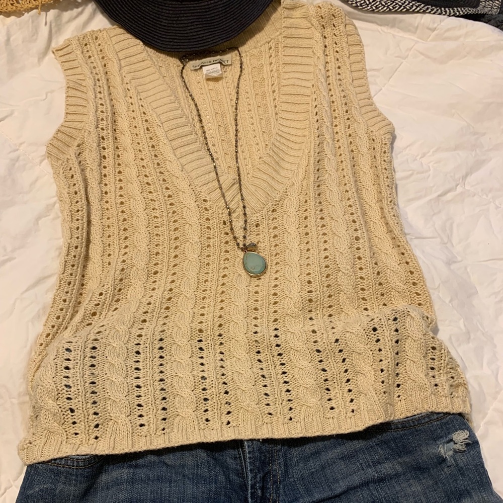 Sweater Project Sleeveless Summer Fun Top